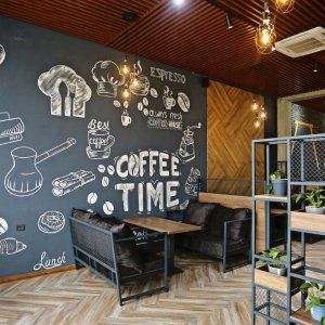 Interior of the SOF Expo café